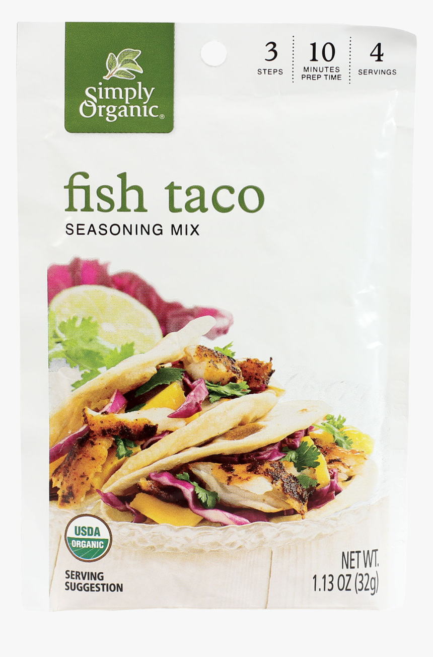 Fish Taco Seasoning Organic, HD Png Download