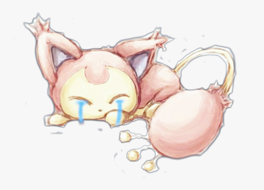 #pokemon#skitty#sad - Illustration, HD Png Download