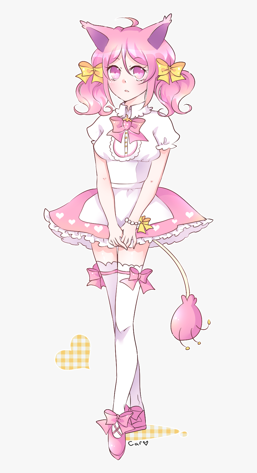 Skitty Gijinka - Maid Skitty, HD Png Download