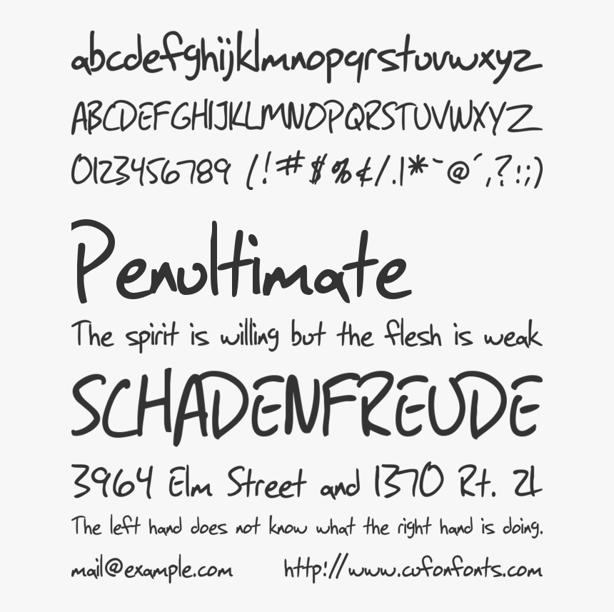 Handwriting, HD Png Download