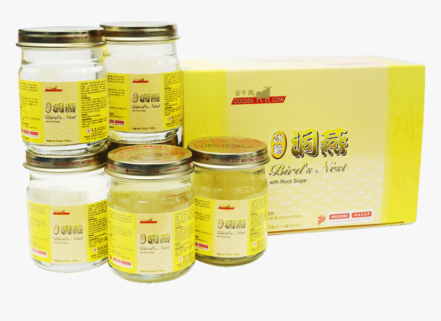 Wholesale Golden Cow Cave Edible Bird Nest Drink Price - Box, HD Png Download