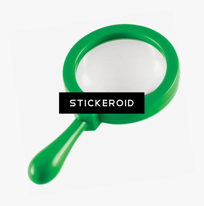 Green Junior Magnifying Glass - Circle, HD Png Download