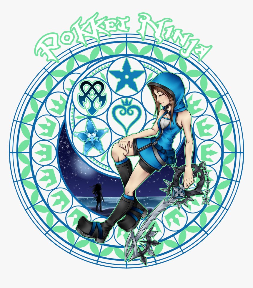 Media[media] Kh Stained Glass Commssion By Xarinart - Kh Stained Glass Fan Made, HD Png Download