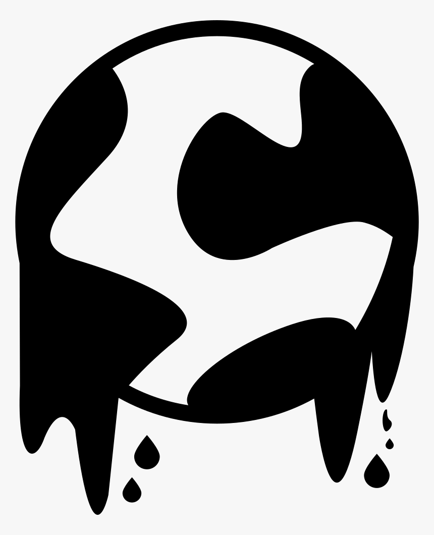 Oil Planet - Pollution Icon Png, Transparent Png