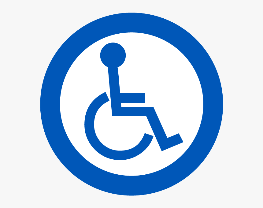 Disabled Handicap Symbol Png, Transparent Png