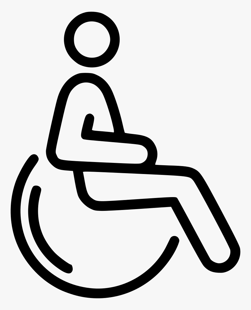 Wheelchair Disabled Invalid Handicapped Cripple - Disability, HD Png Download