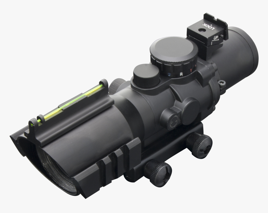 Adco Pred Predator 4x Multi Color Reticle Sight Adco - Rifle, HD Png Download