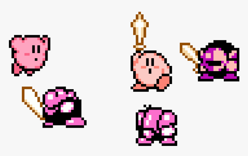 Kirby Sprite Sheet Nes, HD Png Download , Transparent Png Image - PNGitem