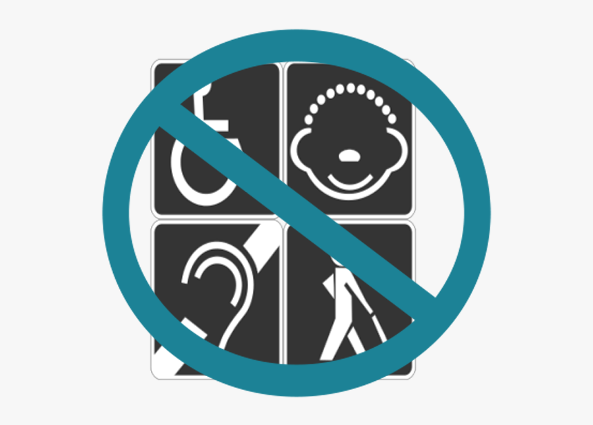 Denied To Parents With Disabilities - Handicapped Clipart, HD Png Download