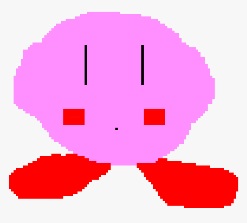 Remastered Kirby Sprite - Circle, HD Png Download