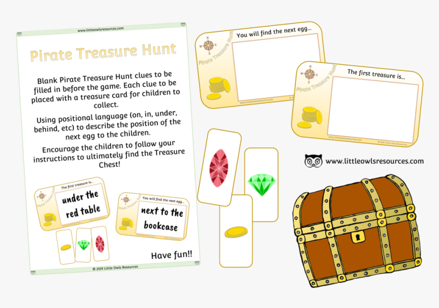 Pirate Treasure Hunt Cover, HD Png Download