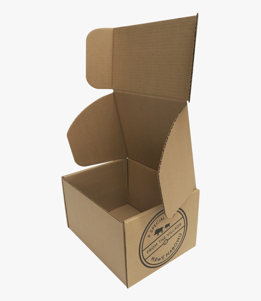 Small Corrugated Cardboard Boxes - Box, HD Png Download