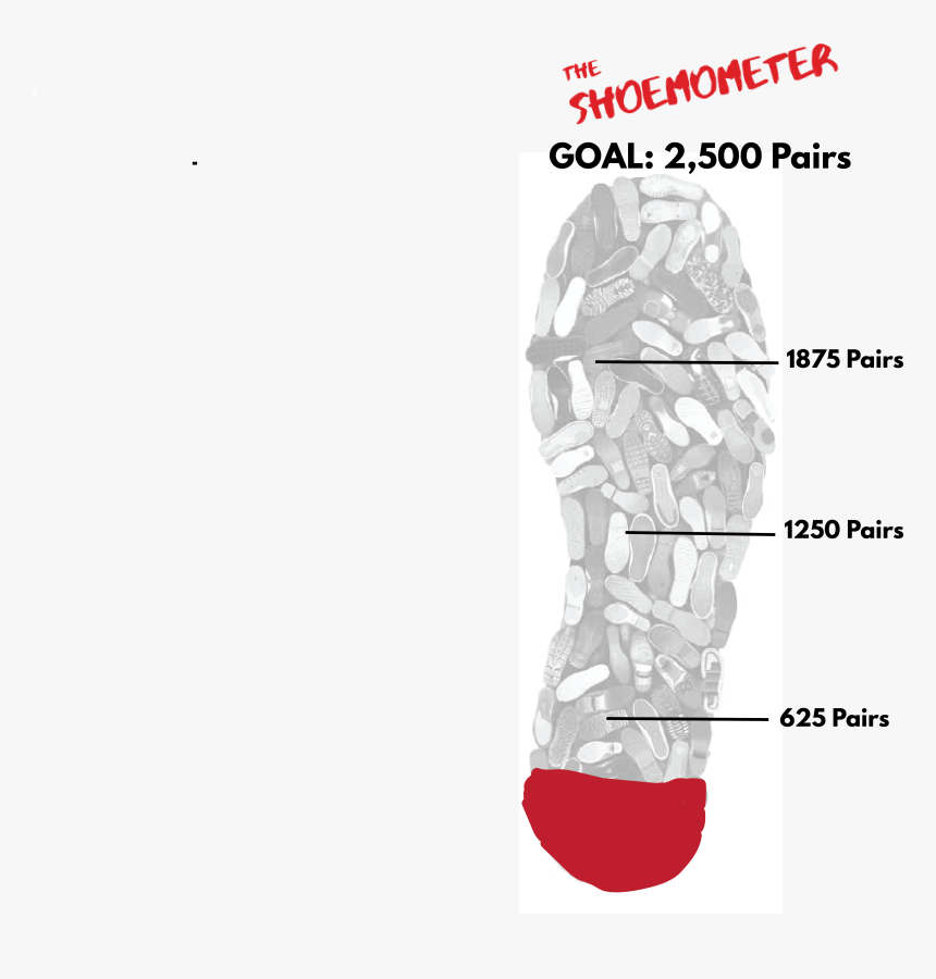 Shoe Thermometer Tracking Bridge Ii Sports Shoe Donations- - Funds2orgs Shoe Drive, HD Png Download