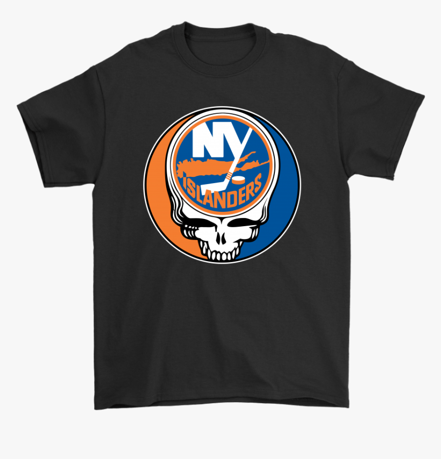 Nhl Team New York Islanders X Grateful Dead Logo Band - Childrens T Shirt, HD Png Download