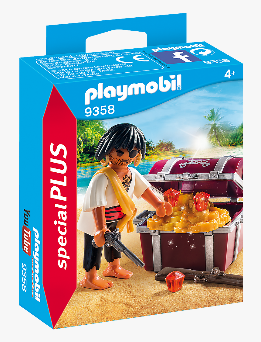 Playmobil Special Plus Pirate, HD Png Download