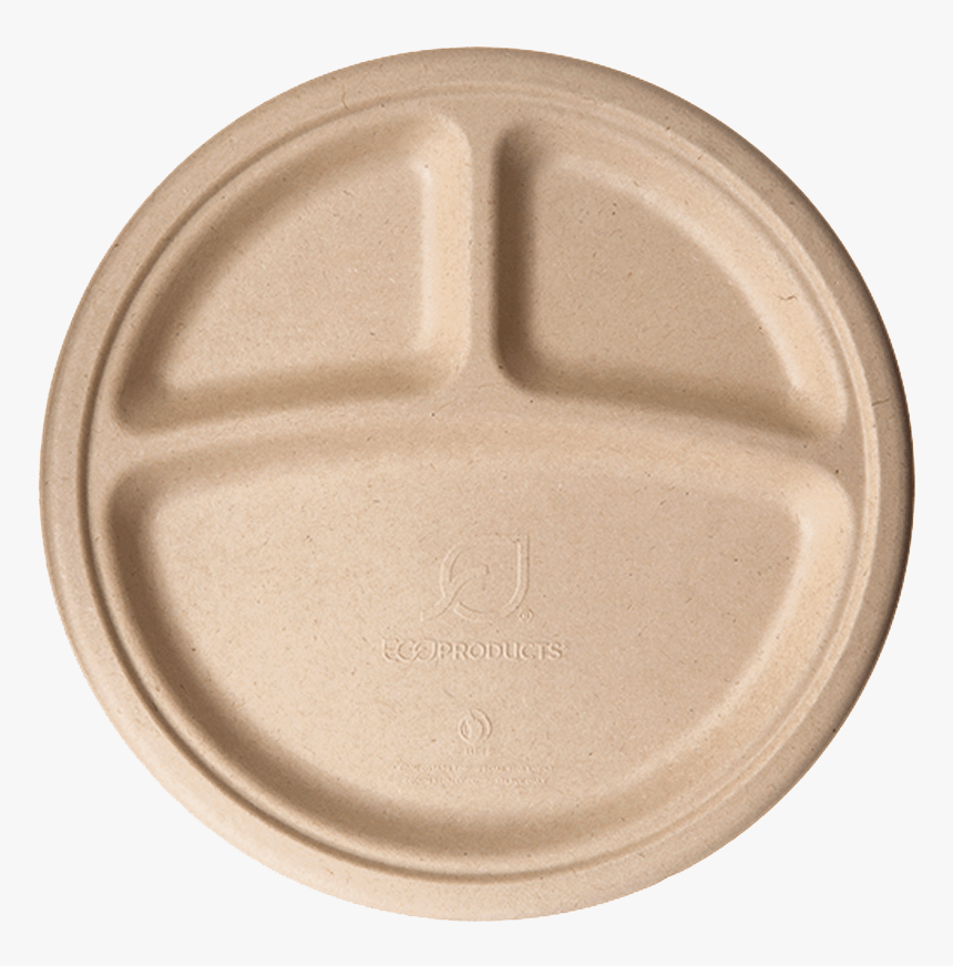 3 Compartment Plates, HD Png Download