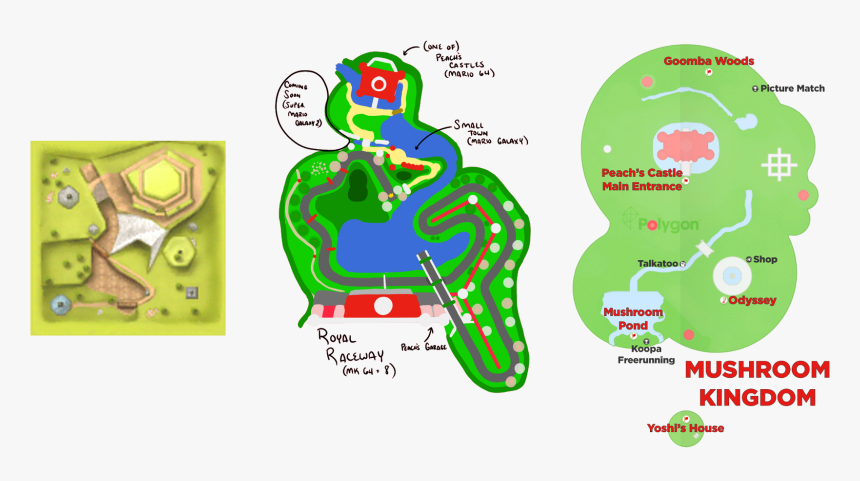 Yoshi Apples Mushroom Kingdom, HD Png Download