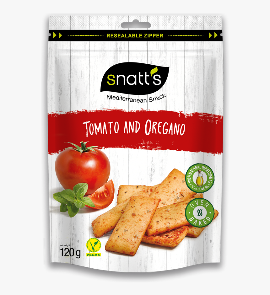 Snatts Tomato & Oregano Snacks, HD Png Download