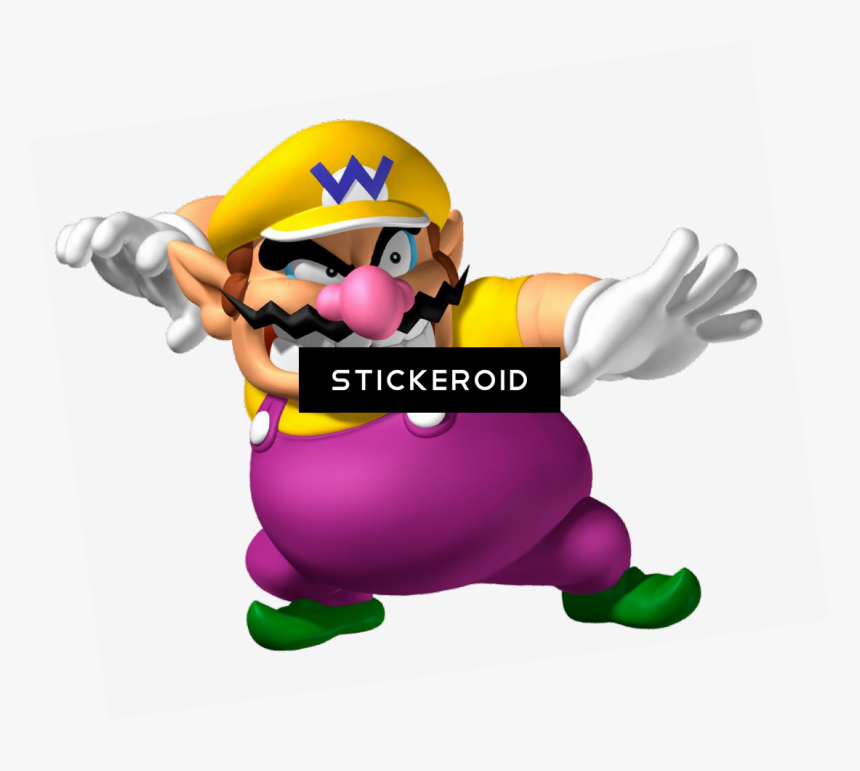 Transparent Waluigi Png - Wario Png, Png Download