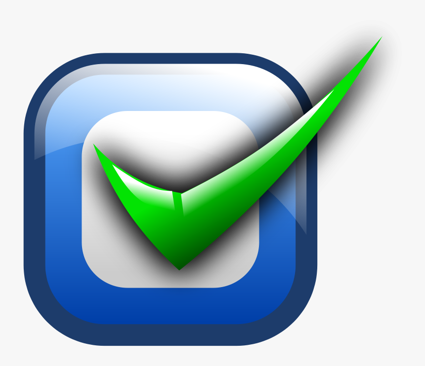 Check Clip Art - ปุ่ม ตกลง, HD Png Download