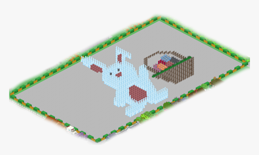 Bunny - Cross-stitch, HD Png Download