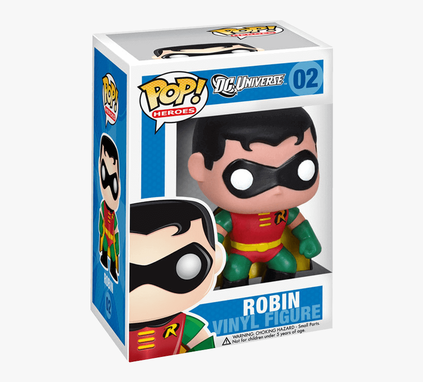 Dc Universe Robin Pop Figure - Robin Pop Vinyl, HD Png Download