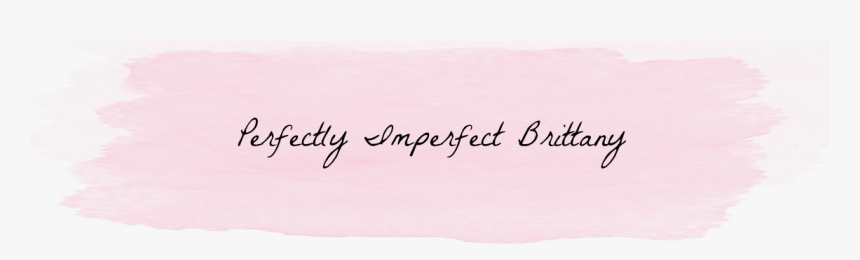 Perfectly Imperfect Brittany - Calligraphy, HD Png Download
