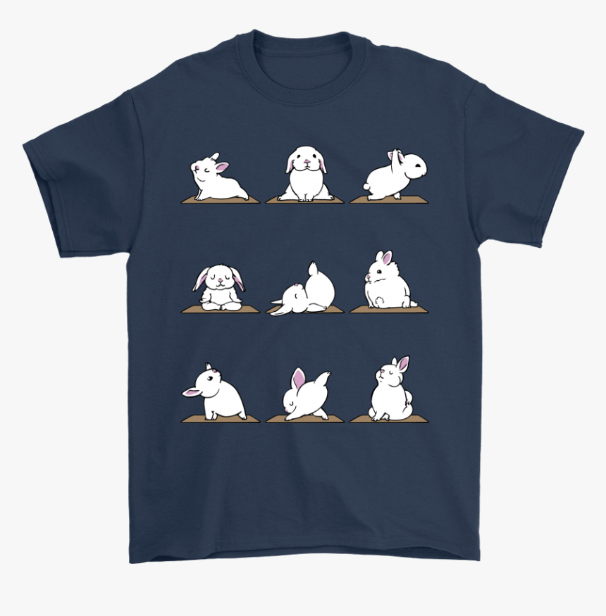Fluffy White Bunny Practicing Yoga Shirts - Never Received My Acceptance Letter To Hogwarts So, HD Png Download