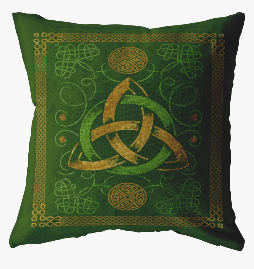 Celtic Knots Design Irish Pillow 
 Class Lazyload Lazyload - Celtic Knot, HD Png Download