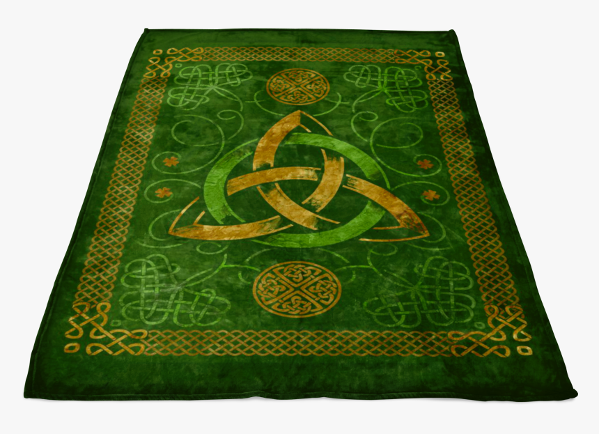 Celtic Knots Design Premium Irish Fleece Blanket Emblem, HD Png