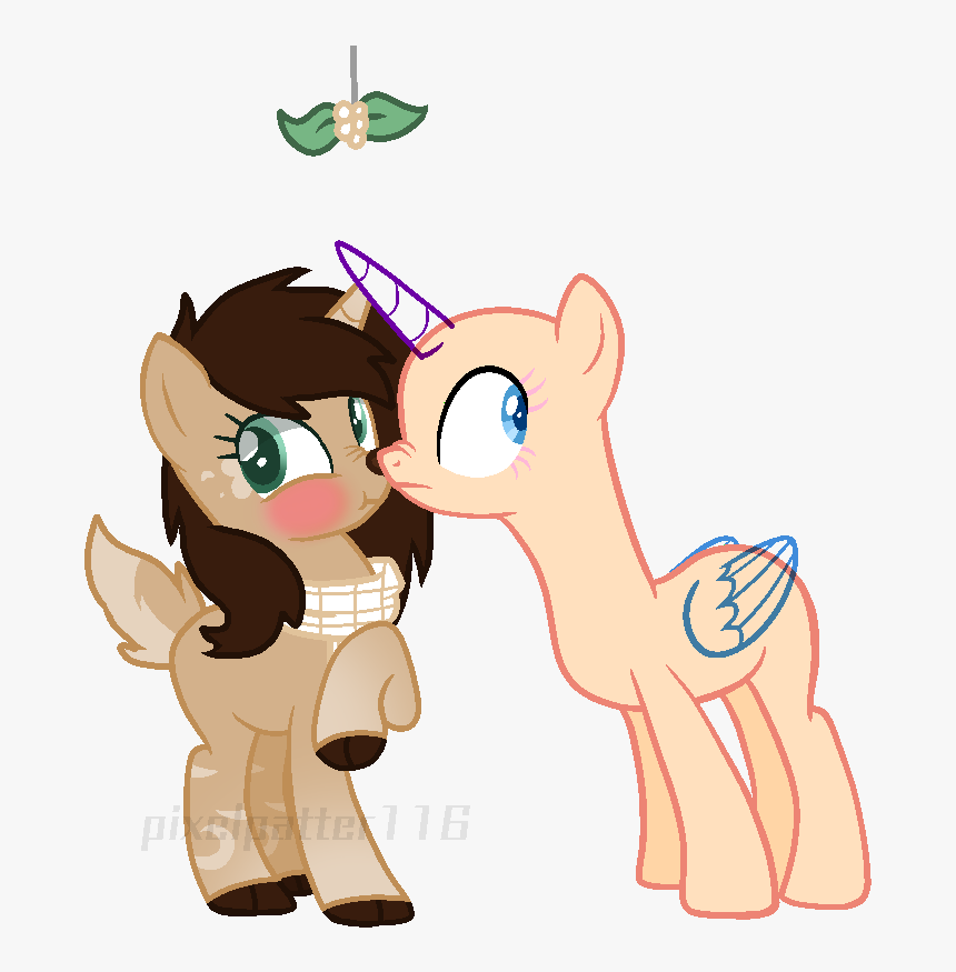 Mistletoe Clipart Mlp - Mlp Base Christmas Hours, HD Png Download
