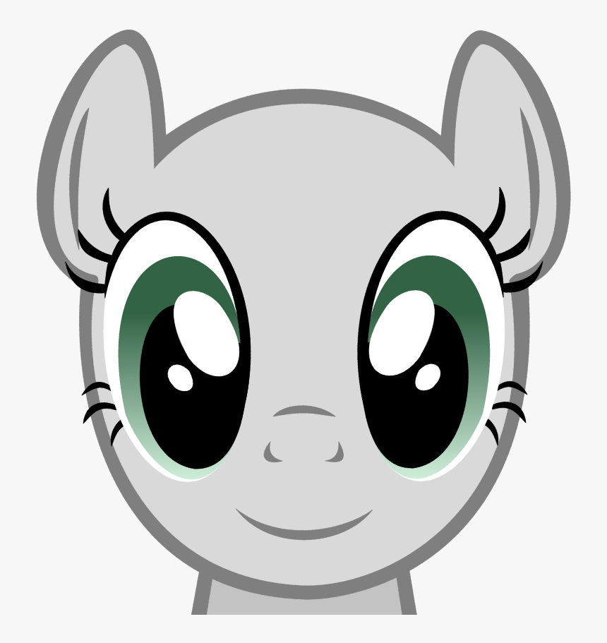 Maybyaghost, Base, Female, Safe, Simple Background, - My Little Pony Face, HD Png Download