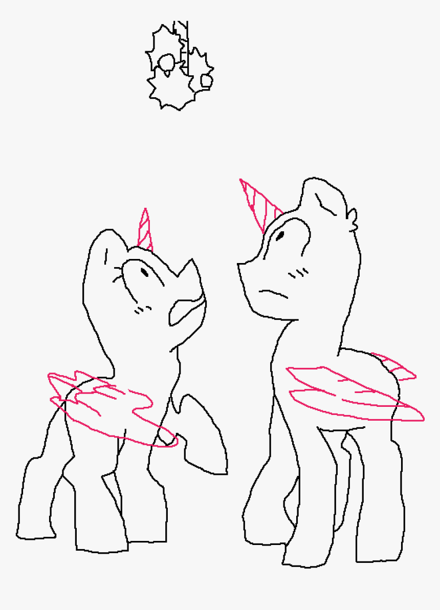 Mlp Base With Mistletoe, HD Png Download