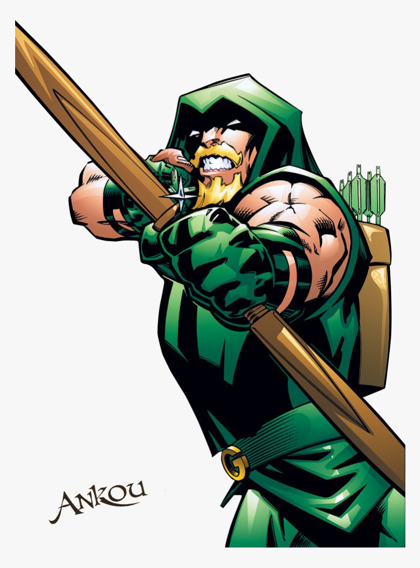 Green Arrow Football - Green Arrow Dc Png, Transparent Png