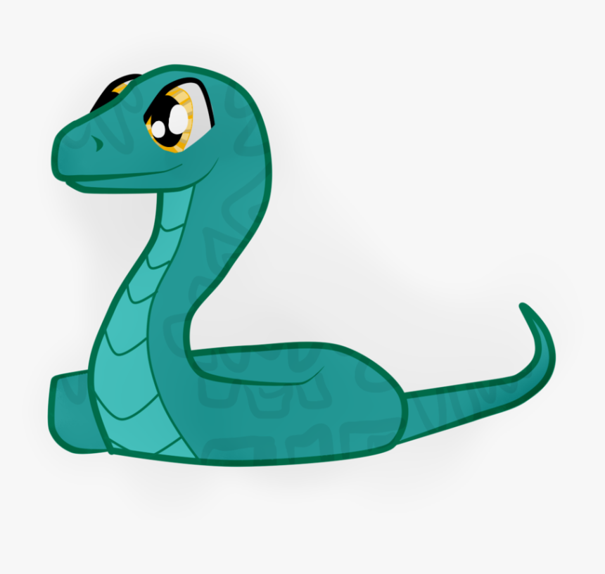 Rarity Rainbow Dash Pony Snakes Green Reptile - Harry Potter Snake Cartoon, HD Png Download