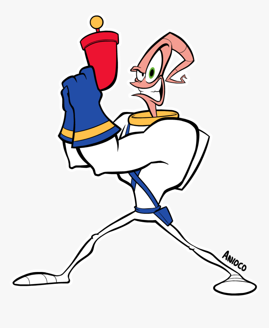 Earthworm Jim - Earthworm Jim Png, Transparent Png