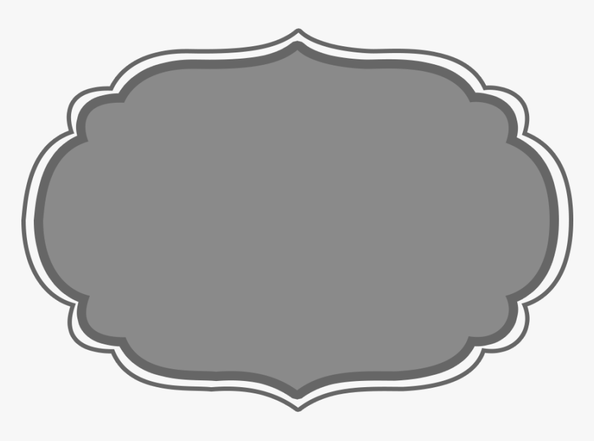 Transparent Silver Frame Clipart - Gray Frame Clipart Png, Png Download