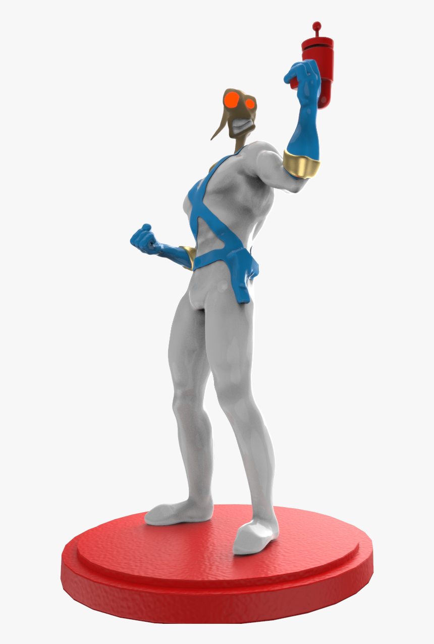 Transparent Earthworm Jim Png - Figurine, Png Download