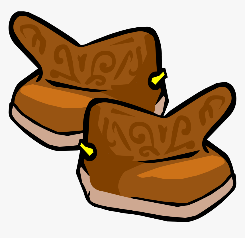 Club Penguin Wiki - Club Penguin Cowboy Boots, HD Png Download