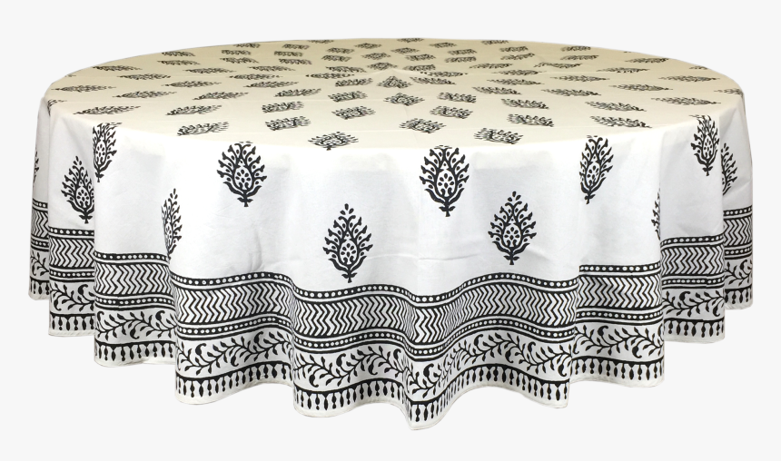 Maria Black Pacific Rose Textiles - Transparent Table Cloth Png, Png Download