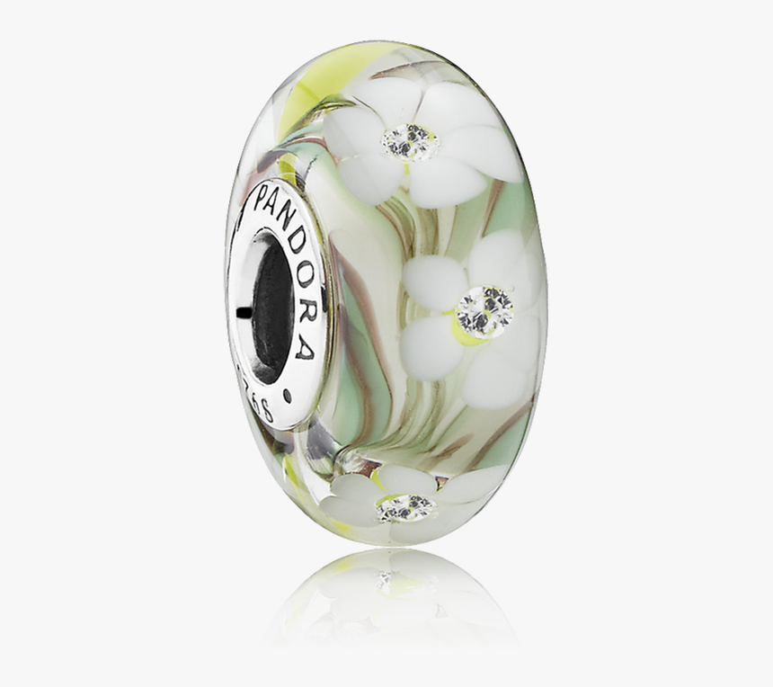 Wild Flowers Charm - Murano Charms Fleurs, HD Png Download
