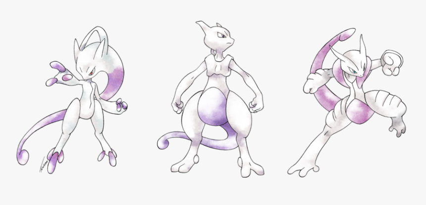 No Caption Provided - Mewtwo Charizard Venusaur And Blastoise, HD Png Download