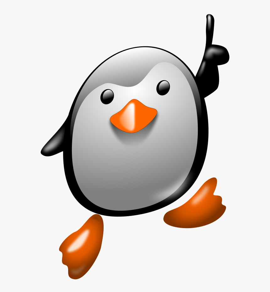 Number Zero Clipart, Vector Clip Art Online, Royalty - Cartoon Penguin, HD  Png Download , Transparent Png Image - PNGitem, image size:860x932