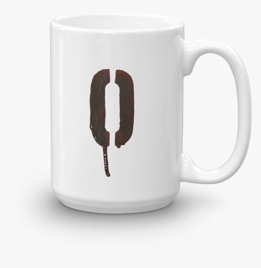 Number Zero Typographic Coffee Mug 
 Data Zoom //cdn - Mug, HD Png Download