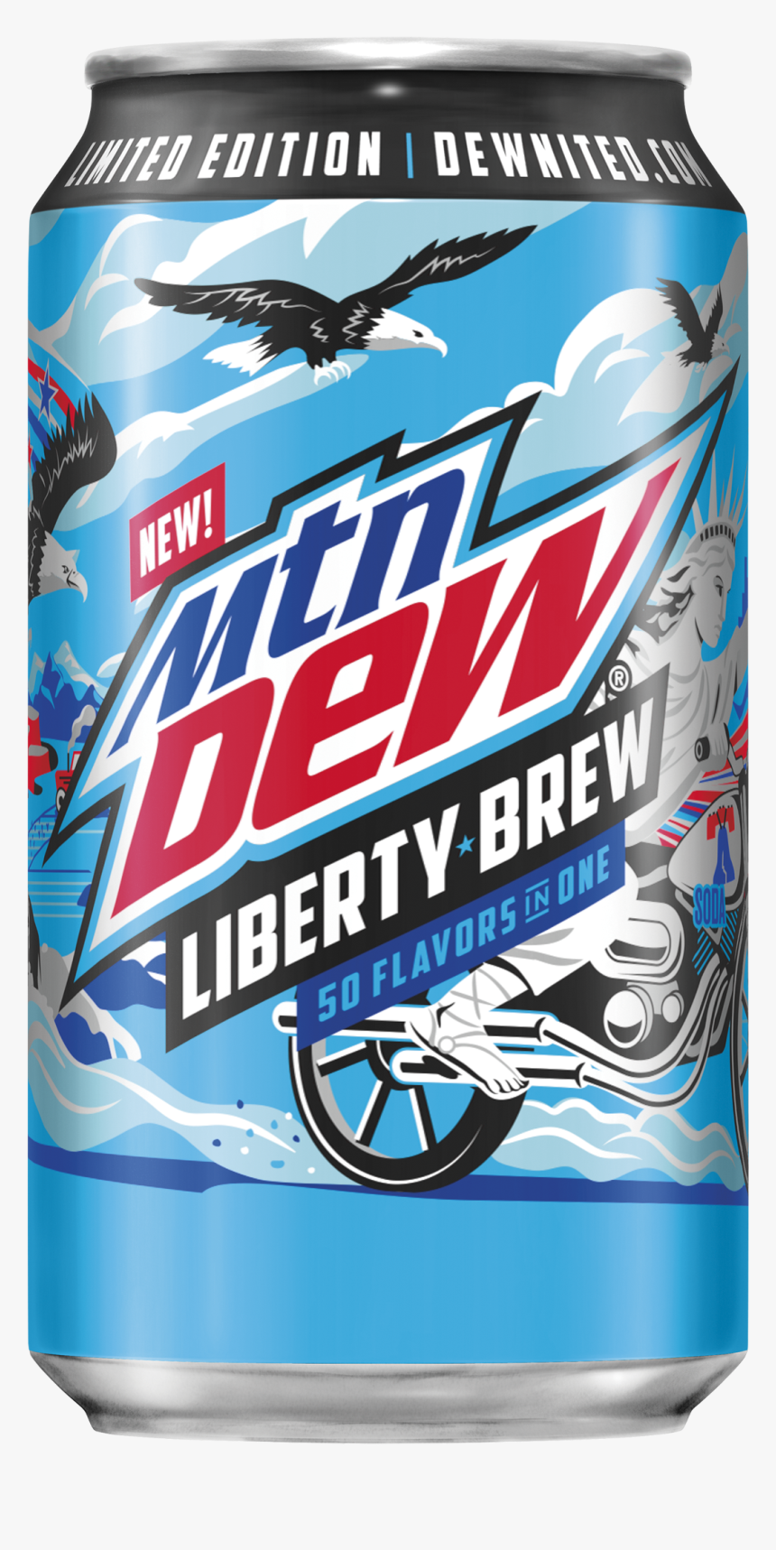Mtn Dew Liberty Brew, HD Png Download