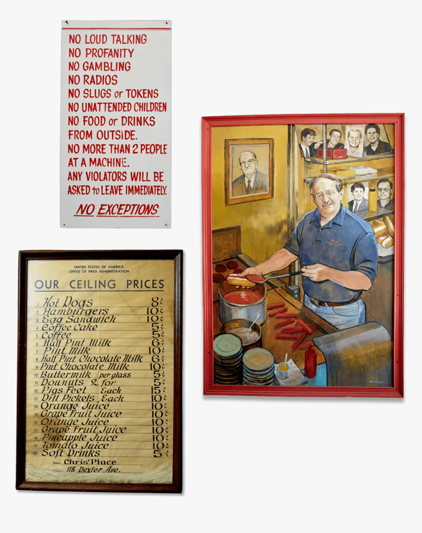 Bs083 Portraitssigns-all - Chris's Hotdogs Montgomery Alabama, HD Png Download