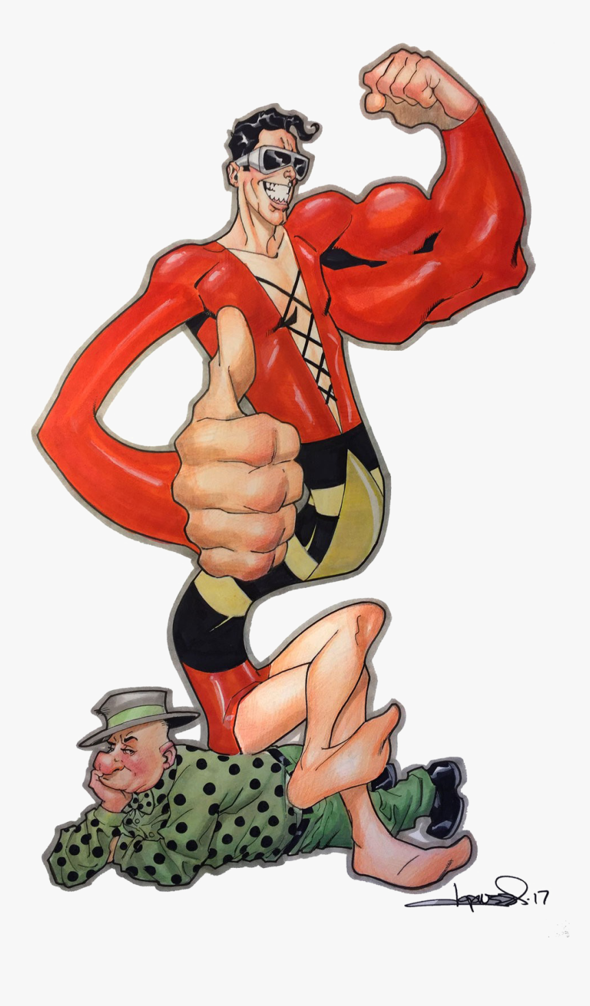 Plastic Man Png Pic - Plastic Man Woozy Winks, Transparent Png