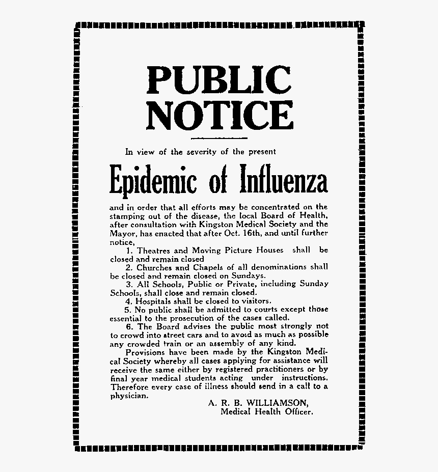 Spanish Flu Epidemic Facts, HD Png Download