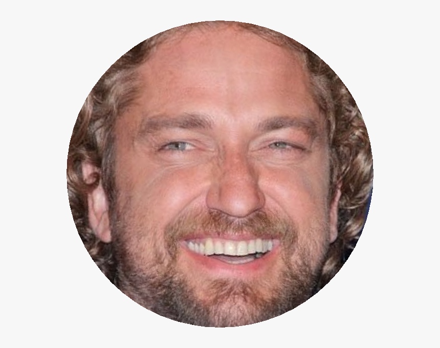 Gerardbutler - Moustache, HD Png Download