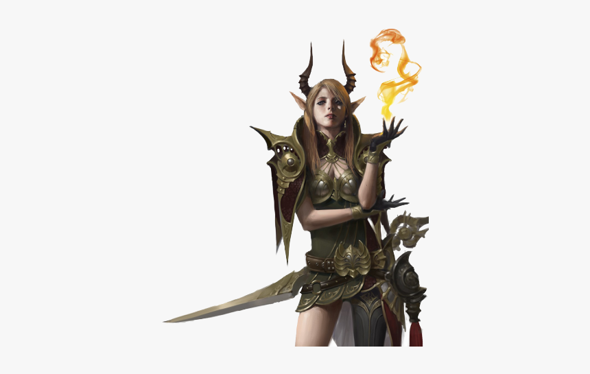 Tiefling High Warrior, HD Png Download